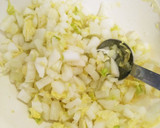 水なし!白菜でとろとろ関西風お好み焼き作り方4写真