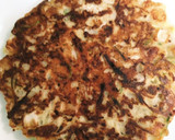水なし!白菜でとろとろ関西風お好み焼き作り方10写真