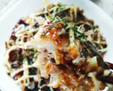 水なし!白菜でとろとろ関西風お好み焼き作り方11写真