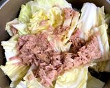 簡単 白菜とツナあったか煮作り方1写真