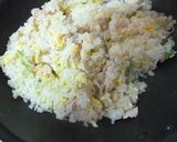 鮭チャーハン♪シソも沢山入れて♪作り方8写真