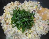 鮭チャーハン♪シソも沢山入れて♪作り方9写真