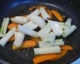 中国野菜パクチョイと牛肉の炒め作り方13写真