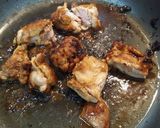鶏もも肉のもろみ焼き作り方6写真