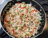 辛くない鶏ひき肉ヘルシー野菜入り麻婆豆腐作り方3写真