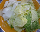 白菜と栃尾油揚げの煮物♪ゆず香る♪作り方1写真