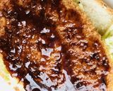 トンカツソースでありあわせカツサンド作り方3写真