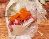 煮込み時間10分。豚肉のロールキャベツ作り方4写真