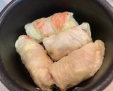 煮込み時間10分。豚肉のロールキャベツ作り方5写真