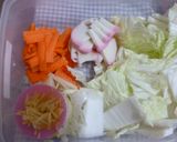 かまぼこたっぷり！白菜の八宝菜♪作り方1写真