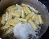 美味!プチトマトの味噌汁♪酸味がきいて♪作り方2写真