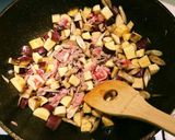 根菜と牛肉の炊き込みご飯作り方4写真