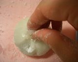 レンジで☆とろ～りやばい！クリーム大福作り方8写真