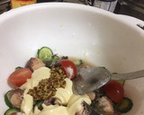 サバ水煮缶のマヨマスタード和え作り方1写真