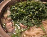スープが美味しい！鍋焼きうどん作り方6写真