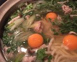 スープが美味しい！鍋焼きうどん作り方7写真