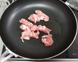 業務スーパー小松菜と豚肉のオイスター炒め作り方4写真
