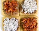 油揚げ納豆ピザ作り方2写真