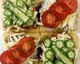 油揚げ納豆ピザ作り方4写真