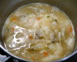 簡単！お雑煮☆鶏汁作り方6写真