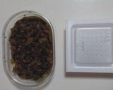 納豆にちょい足し（高菜編）作り方1写真