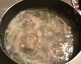 鶏肉と白菜のスープ作り方4写真