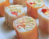 簡単★しょう油鶏とアボカドの恵方巻き作り方7写真