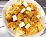 ★レンジで簡単★シナモン香るりんご煮★作り方2写真