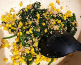 子ども大好き！ほうれん草とひき肉の甘炒め作り方4写真