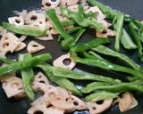 牛小間はちみつニンニク醤油炒め♪作り方3写真