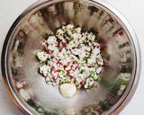 はんぺんと紅生姜の焼き春巻作り方2写真