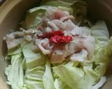 ガスを使わないレンジでチンする塩バター鍋作り方2写真