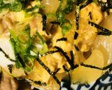 ベーシックな鶏もも肉の親子丼作り方4写真