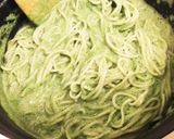 ●ほうれん草とココナッツクリームパスタ作り方4写真