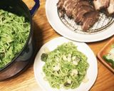 ●ほうれん草とココナッツクリームパスタ作り方5写真