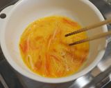 とにかく簡単♪めんつゆで手軽に天津飯☆作り方1写真