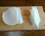 ヘルシー大根サラダ作り方1写真