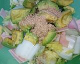 白菜とアボカドのワサビ胡麻ポン酢和え♥作り方6写真