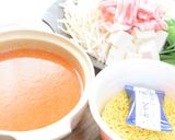 カップ麺で。豚バラ肉の辛味噌なべ☆彡作り方2写真