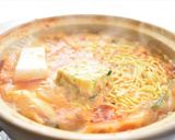 カップ麺で。豚バラ肉の辛味噌なべ☆彡作り方4写真