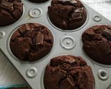 HM &板チョコで作る濃厚チョコマフィン作り方9写真