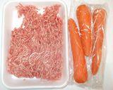 人参ハンバーグ♪簡単作り方1写真