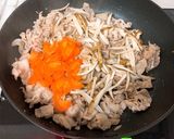 豚バラと根菜の炒め物作り方5写真
