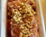レンジ★鶏ひき肉とブロッコリーの蒸し煮作り方1写真