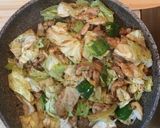 味付け簡単☆豚肉とキャベツの味噌炒め作り方5写真