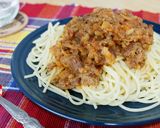 お肉ゴロゴロ♪ミートソーススパゲッティ作り方13写真