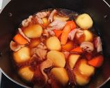 すき焼きのたれの肉じゃが作り方2写真