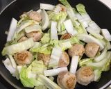鶏だんごと白菜のクリーム煮作り方3写真