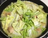 鶏だんごと白菜のクリーム煮作り方5写真