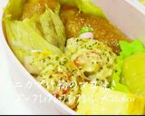 お弁当に♡チーズカレーなちくわ作り方6写真